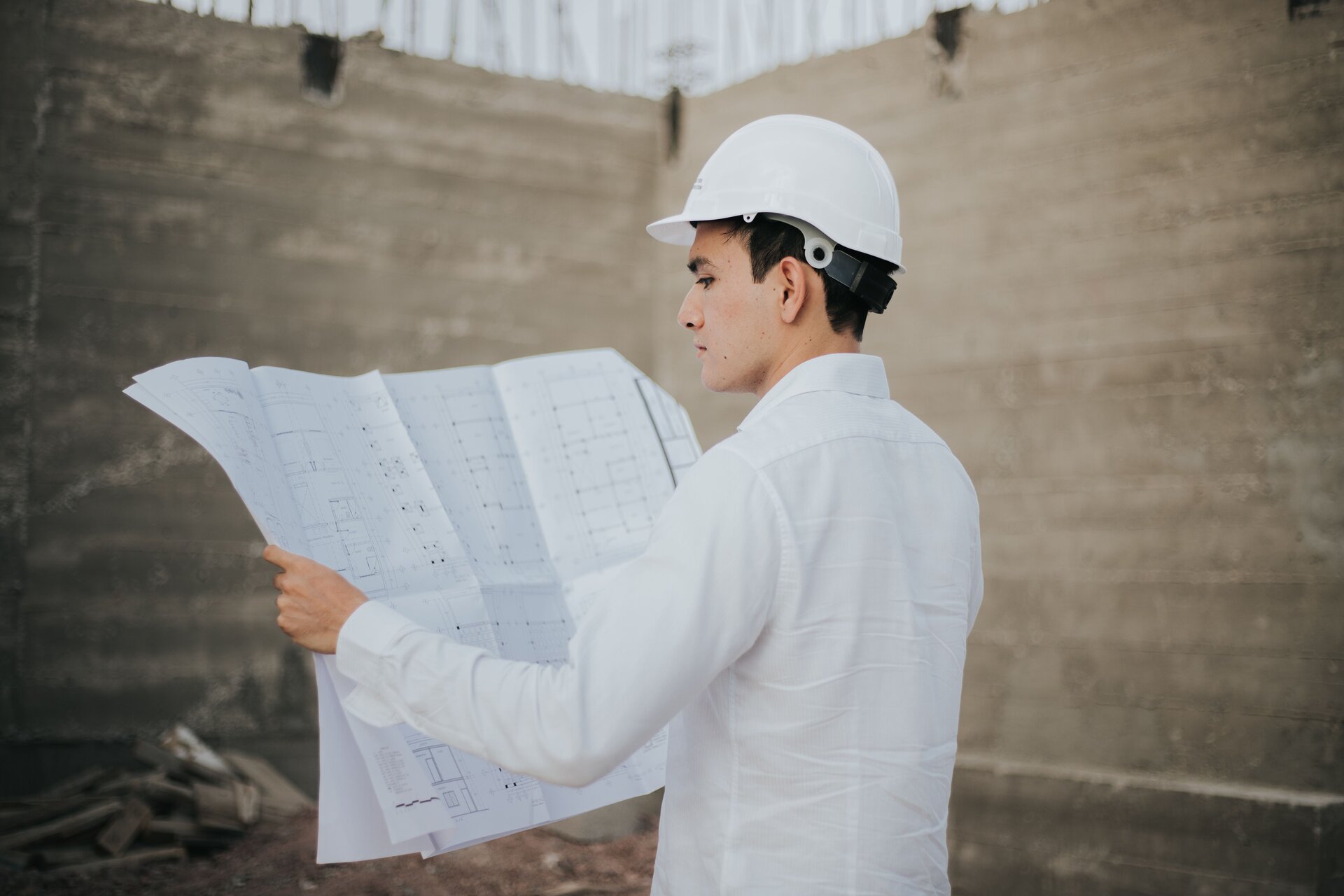 Construction professionals on a job site, representing career opportunities in the building industry