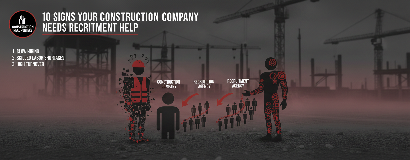 10 Signs Your Construction Company Needs Recruitment Help